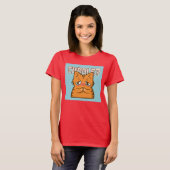 KNUFFEL GEMBER KAT GRAPPIGE SCHATTIGE T-SHIRTS (Voorkant volledig)