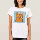 KNUFFEL GEMBER KAT GRAPPIGE SCHATTIGE T-SHIRTS (Voorkant)