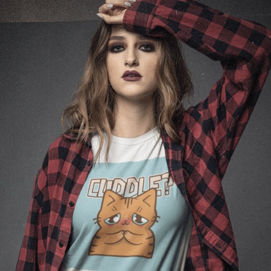 KNUFFEL GEMBER KAT GRAPPIGE SCHATTIGE T-SHIRTS