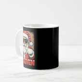 Knuffel Grappige Zes Zeven Meme Kerst Cool Sinterk Koffiemok (Voorkant links)