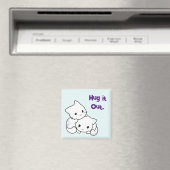 Knuffel het uit Cartoon Kittens, Schattigee katten Magneet (Insitu (Vaatwasser))