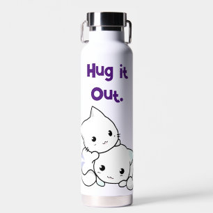 Knuffel het uit Cartoon Kittens, Schattigee katten Waterfles