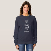 Knuffel houdt ons warm trui (Voorkant volledig)