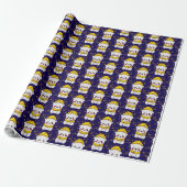 Knuffel IJsbeer Winter Inpakpapier (Uitgerold)