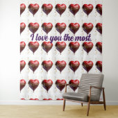 "Knuffel in een deken - het geschenk van de perfec Wandkleed (In situ)