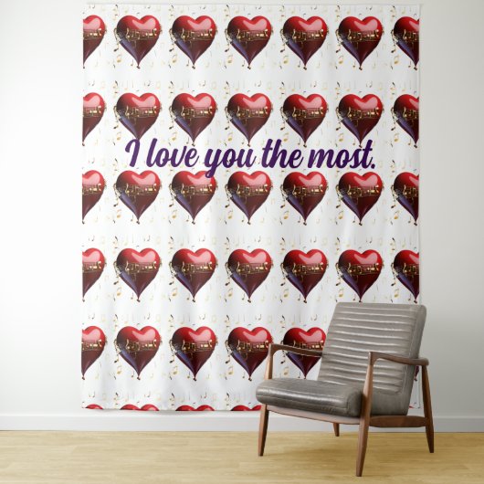 "Knuffel in een deken - het geschenk van de perfec Wandkleed (In situ)