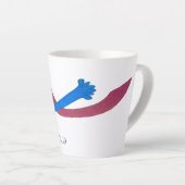 Knuffel...Ish Latte Mok, voel je geliefd bij elke Mok (Rechterhoek)