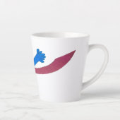 Knuffel...Ish Latte Mok, voel je geliefd bij elke Mok (Rechts)