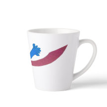 Knuffel...Ish Latte Mok, voel je geliefd bij elke 