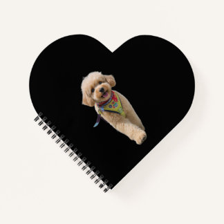 Knuffel Ivoorkleurige Pup Notitieboek