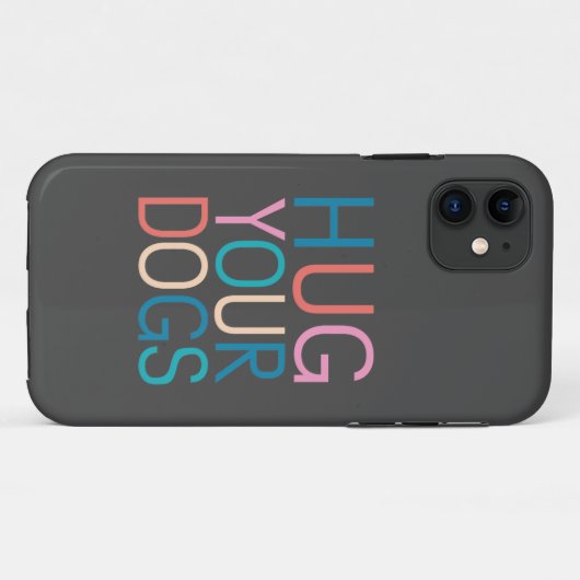 Knuffel je honden Case-Mate iPhone case (Achterkant (horizontaal))