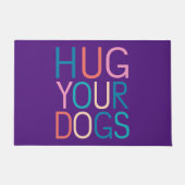 Knuffel je honden deurmat (Voorkant)