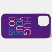 Knuffel je honden iPhone hoesje (Achterkant horizontaal)