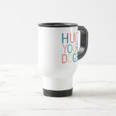 Knuffel je honden reisbeker (Voorkant rechts)
