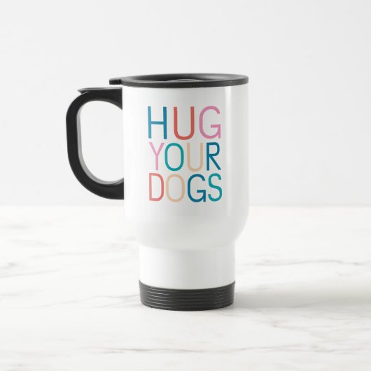 Knuffel je honden reisbeker (Links)