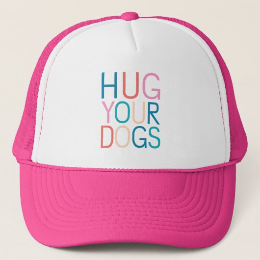 Knuffel je honden trucker pet (Voorkant)