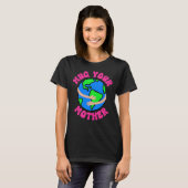 Knuffel je moeder aarde, Dag van de Aarde, Moederd T-shirt (Voorkant volledig)
