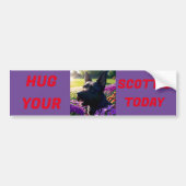 Knuffel je Scottie vandaag Bumpersticker (Voorkant)