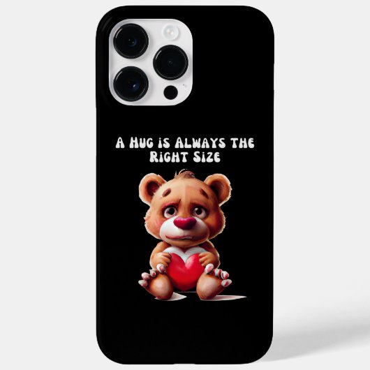 Knuffel je vriend vandaag Case-Mate iPhone case (Achterkant)