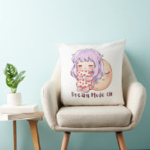 Knuffel Kawaii Slaap Meisje Dekkussen Kussen (Stoel)