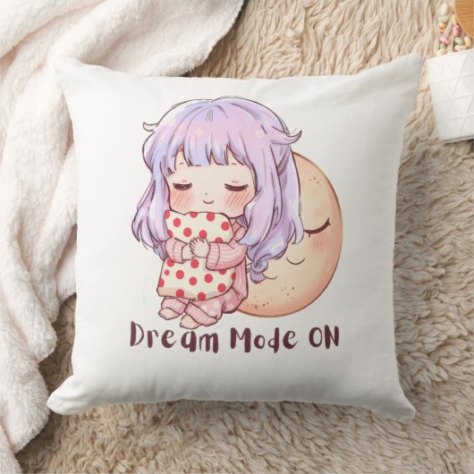 Knuffel Kawaii Slaap Meisje Dekkussen Kussen (Deken)