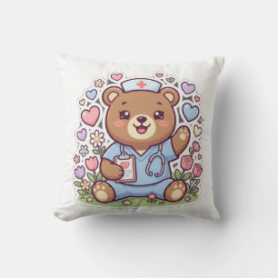 Knuffel Kawaii Verpleegster Teddy Beer Worp Kussen