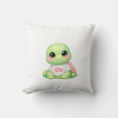 Knuffel Kawaii Zeeschildpad Chibi Baby Dekkussen Kussen (Voorkant)