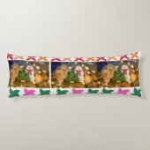 Knuffel Kerst Gingerbread Lichaamskussen (Achterkant)