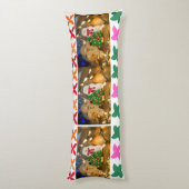 Knuffel Kerst Gingerbread Lichaamskussen (Achterkant (Verticaal))