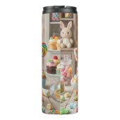 Knuffel kikker met Key Lime Pie gepersonaliseerd Thermosbeker (Achterkant)