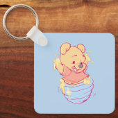 Knuffel Knijper Pooh Sleutelhanger (Voorkant)