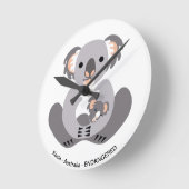 Knuffel KOALA - Dierenvriend - Bedreigd dier Ronde Klok (Hoek)