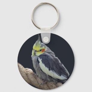 Knuffel Koketiel Sleutelhanger