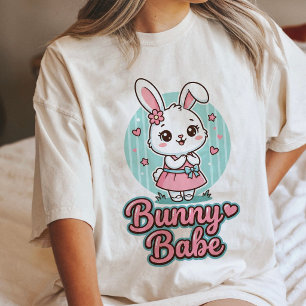Knuffel Konijn Babymuts Kawaii Konijn Roze Jurk Gr