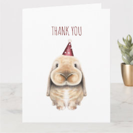 Knuffel Konijn Bedankkaartje Digitaal Kaart