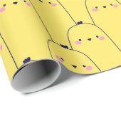 Knuffel Konijn Breipatroon Kado Mooie Pasen Cadeaupapier (Rol Hoek)