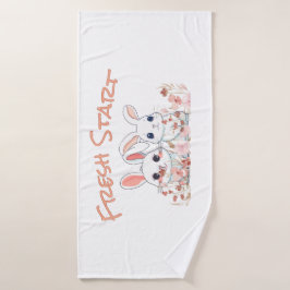 Knuffel Konijn Handdoek