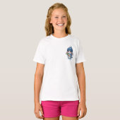 Knuffel Konijn Karoot Kinderen Winter T-shirt (Voorkant volledig)