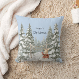 Knuffel Konijn Kerst Konijn Santa Jas Kussen