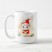 Knuffel Konijn Kerst Mok Wrap (Links)
