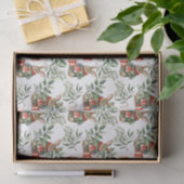 Knuffel Konijn Kerst Tissue Papier (Geschenk)