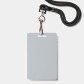 Knuffel Konijn met Persoonlijke Naam Badge (Achterkant met lanyard)