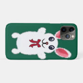 Knuffel Konijn met Rode Strik - Chri Case-Mate iPhone Case (Achterkant (horizontaal))