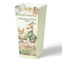 Knuffel Konijn Paas Popcorn Verrassingsdoos