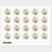 knuffel konijn paas Sticker (Vel)