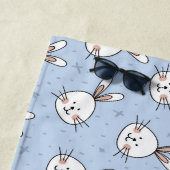 Knuffel Konijn Patroon Strandlaken (In situ)