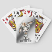 Knuffel Konijn Pokerkaarten (Achterkant)