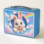 Knuffel Konijn Regenboog Doorbreking (Achterkant)