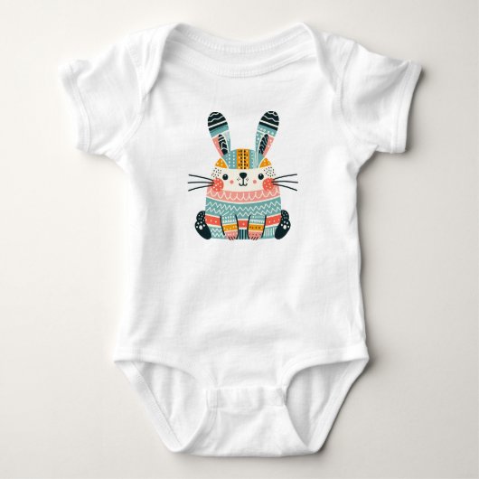 Knuffel Konijn Romper (Voorkant)