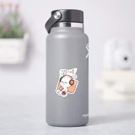 Knuffel Konijn “Tijd voor mezelf” Sticker